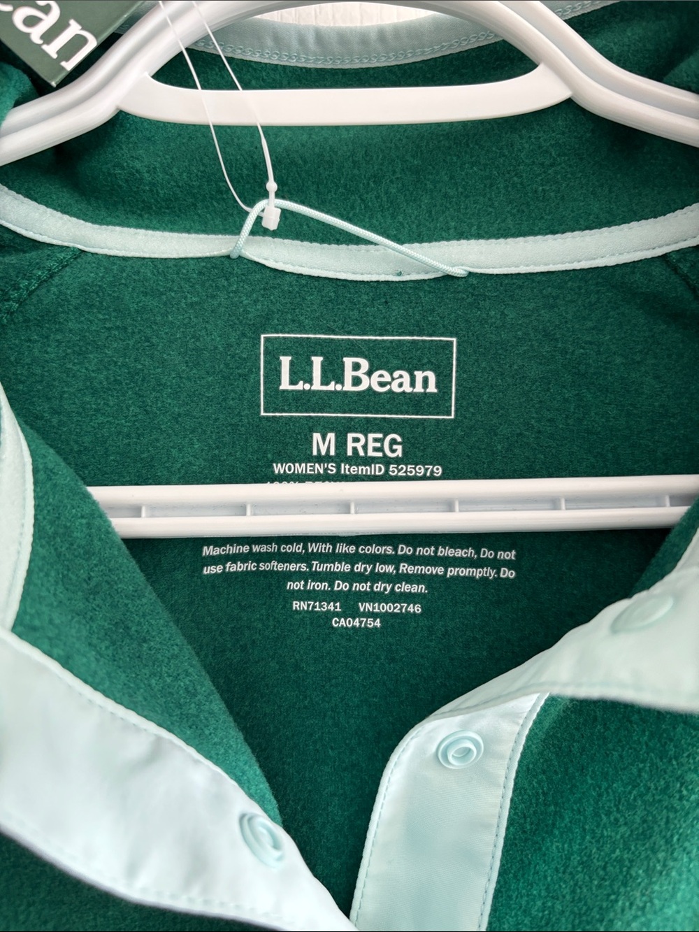 NWT- L.L. Bean Women's All Season Access Fleece Pullover - Picture 4 of 7